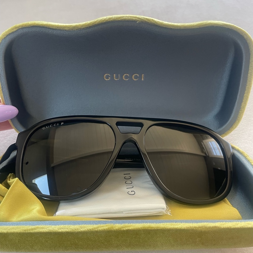 Gucci Aviator Polarized Sunglasses